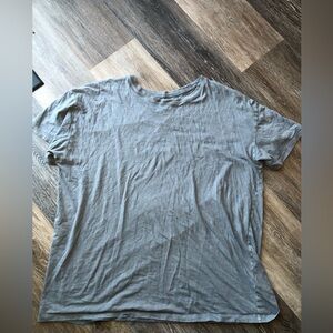Hollister Dark Ashy Blue Short Sleeve Loose T-shirt Size Large
